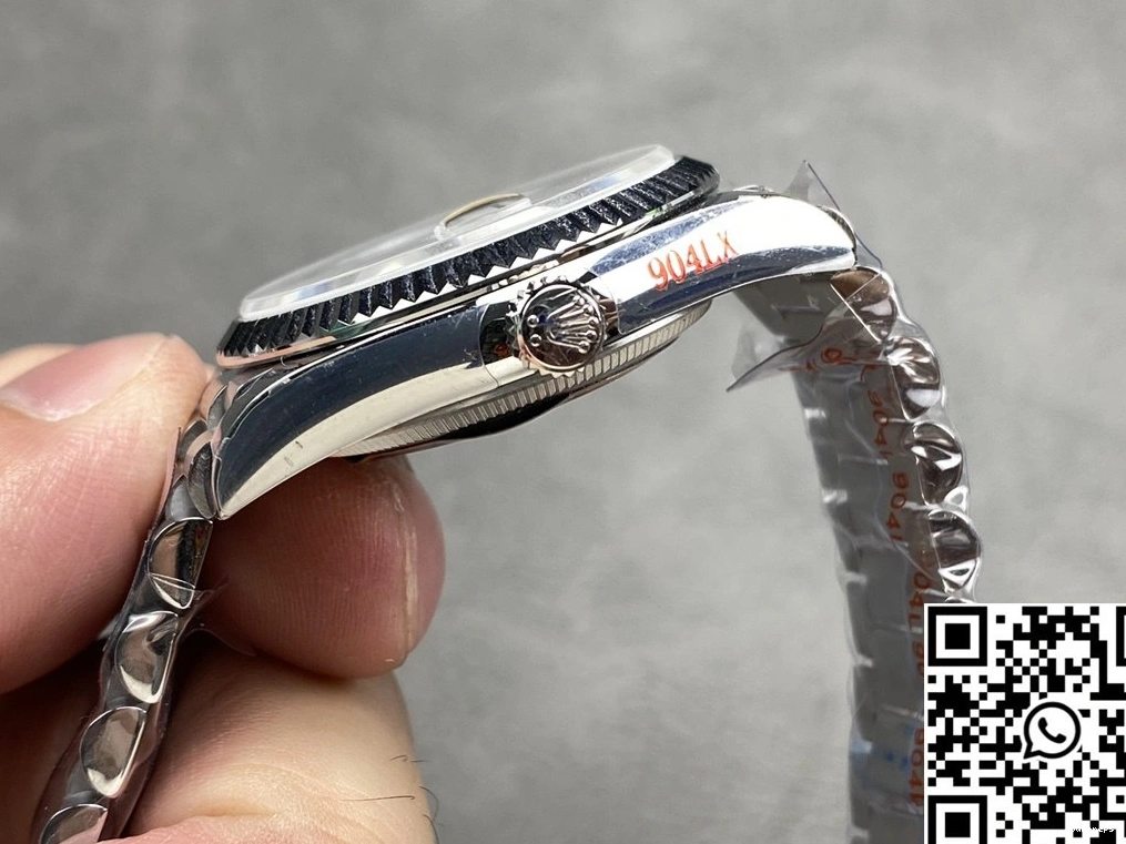 Day Date Steel QF v5 36mm White Dial Rolex M128236-0017 Factory Tungsten 0113